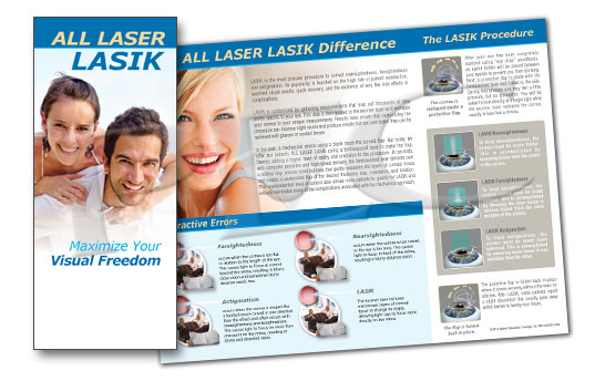 All Laser Lasik Brochure Patient Education Concepts