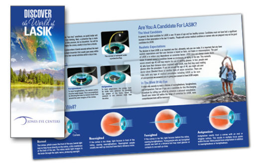 Discover The World Of Lasik Brochure Patient Education Concepts
